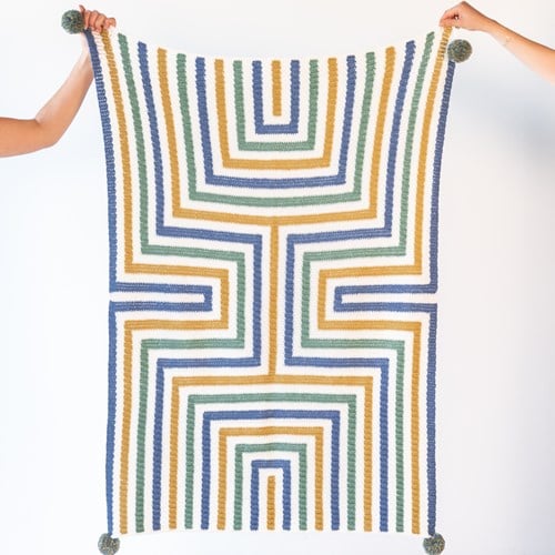 Yarn and Colors Amazing Stripey Blanket