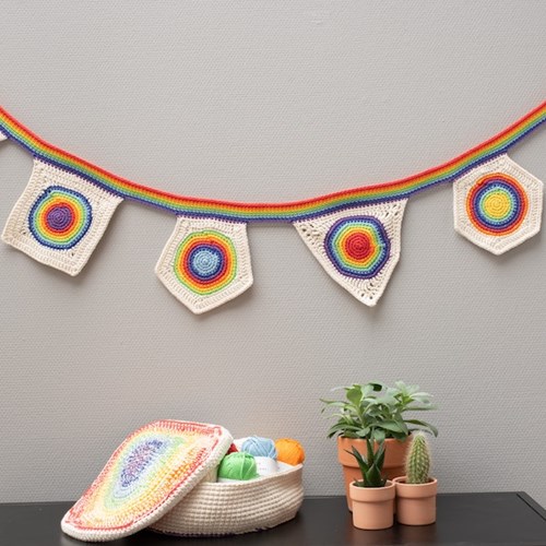 Rainbow Flag Line Haakpakket