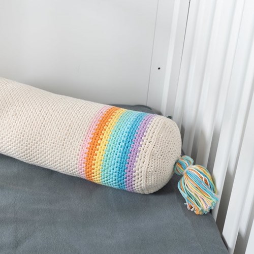 Yarn and Colors Rainbow Roll Crochet Kit 2 Pastel