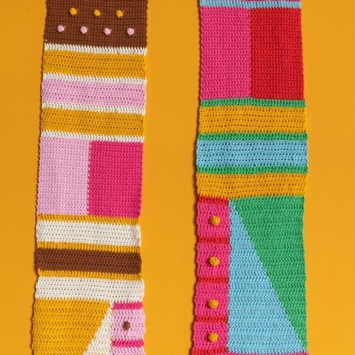 Yarn and Colors Graphic Scarf Haakpakket