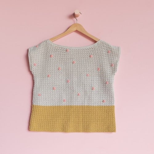 Yarn and Colors 'Baby You Look Fabulous' Top Crochet Kit XL 1 Birch
