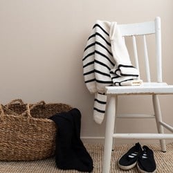 Knitting Pattern Yarn and Colors Striped Jumper