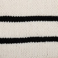 Yarn and Colors Striped Jumper Knit Knit 5 XL Black-2