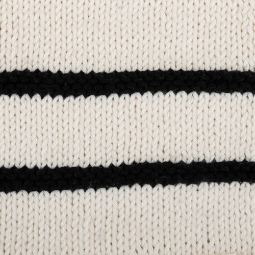 Yarn and Colors Striped Jumper Knit Knit 5 XL Black-2