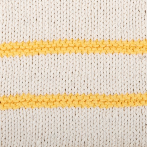 Yarn and Colors Striped Jumper Knit Knit 1 S Sunflower-2