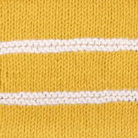 Yarn and Colors Striped Jumper Reversed Knitting Kit 1 M Sunflower