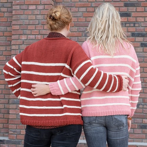 Yarn And Colors Striped Jumper