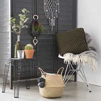 Home-Deco Bobble Cushion Crochet Kit 3 Industrial