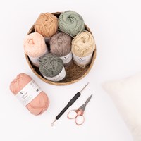 Yarn and Colors CAL Island Stroll Pillow - 080 Woods Yarn Kit-2