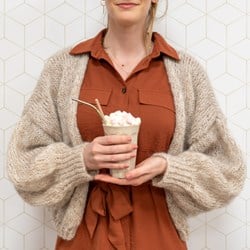 Knitting Pattern Yarn and Colors Cloud Cardigan Knit