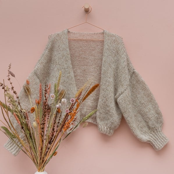 cloud crochet cardigan