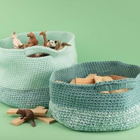 Crochet Pattern Yarn and Colors New Basic Basket - Gentle-2