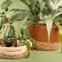 Crochet Pattern Yarn and Colors New Basic Basket - Gentle