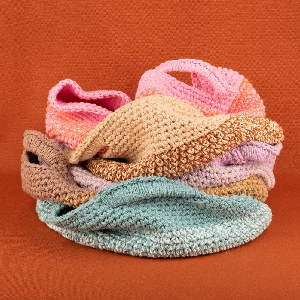 Crochet Pattern Yarn And Colors New Basic Basket Gentle Yarnplaza Com