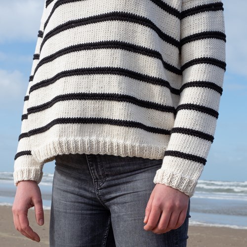 Yarn And Colors Striped Jumper