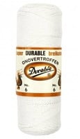 Durable Knitting Cotton No.6 09 White
