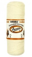 Durable Knitting Cotton No.6 87 Eggshell