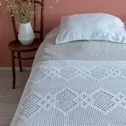 Durable Knitting Cotton No. 8 09 White-3
