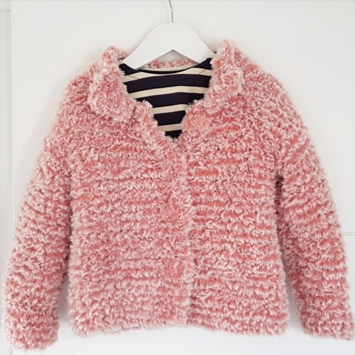Kids Cardigan Stella Durable Furry