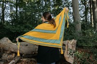 Durable Autumn Mosaic Shawl CAL Yarn Kit 233 Aurelia-3