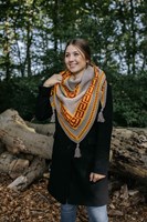 Durable Autumn Mosaic Shawl CAL Yarn Kit 234 Tortora