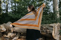 Durable Autumn Mosaic Shawl CAL Yarn Kit 234 Tortora-3