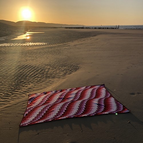 Bargello Blanket MAL Yarn Kit 1 Cherish
