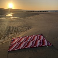 Bargello Blanket MAL Yarn Kit 2 Seafoam-2