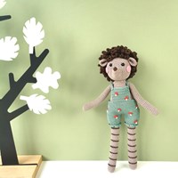 Amigurumi Autumn Festival - Hedgehog Bowie - Mrs. Milly Crochet Kit - including pattern