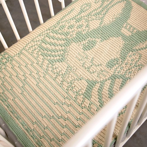 Bunny Surprise Babyblanket Yarnkit - Without Pattern