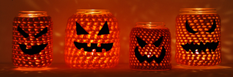 Easy DIY Halloween décor: Jack-o’-Lantern crochet tutorial