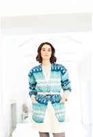 Stylecraft knitting pattern Easy Fair Isle Effect Cardigans-2