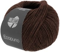 Lana Grossa Ecopuno 212 Black Brown