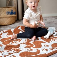Going Nuts Baby Blanket Yarn and Crochet Kit-2
