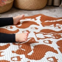 Going Nuts Baby Blanket Yarn and Crochet Kit-3