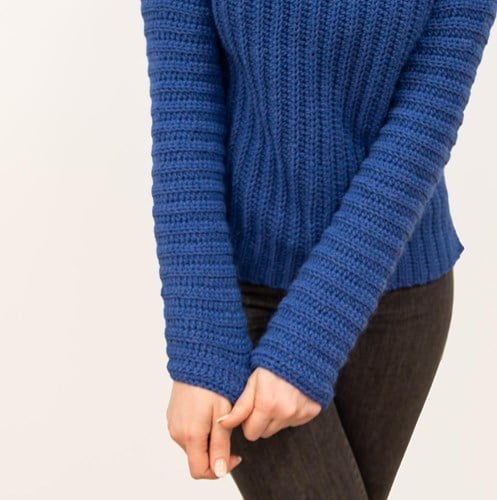 Yarn and Colors Elegant Brunch Time Sweater Crochet Kit-2