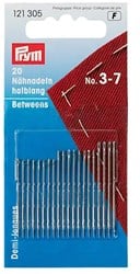 Prym Betweens Quilting Needles Steel No. 3-7