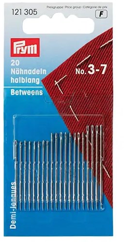 Prym Betweens Quilting Needles Steel No. 3-7