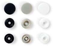 Prym Love Color Snap Fastener 12.4mm 02 Navy / Grey / White-2