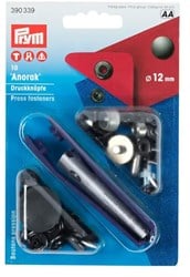 Prym No-Sew Snap Fasteners Anorak 12 mm