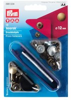 Prym No-Sew Snap Fasteners Anorak 12 mm 02 Bronze