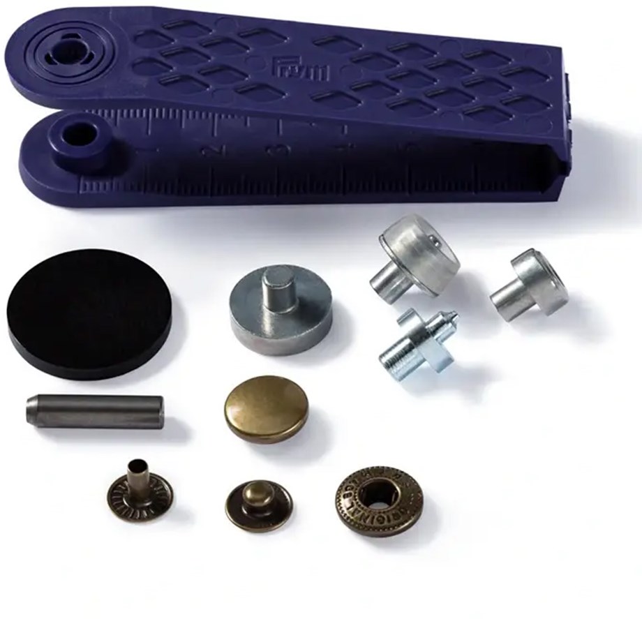 Prym NoSew Snap Fasteners Anorak 12 mm 02 Bronze