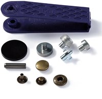 Prym No-Sew Snap Fasteners Anorak 12 mm 02 Bronze-2