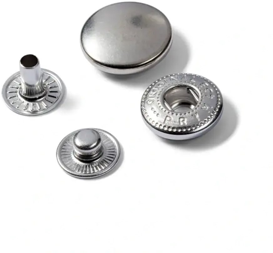 Prym Refill No-Sew Snap Fasteners 15mm 01 Silver 