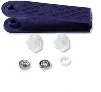 Prym No-Sew Snap Fasteners Jersey Prong Ring 10 mm 02 White-2