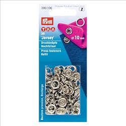 Prym Refill No-Sew Snap Fasteners Silver 10mm
