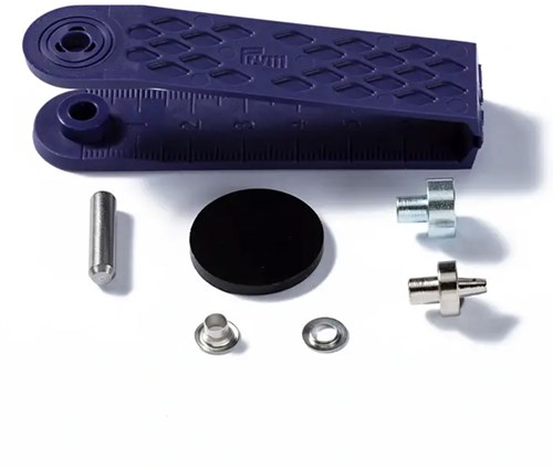 Prym Eyelets with Washers Silver 4 mm-2