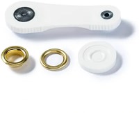 Prym Eyelets with Washers Gold 11 mm-2