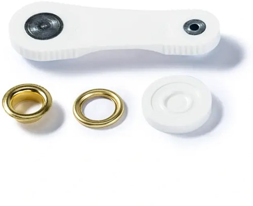 Prym Eyelets with Washers Gold 11 mm-2
