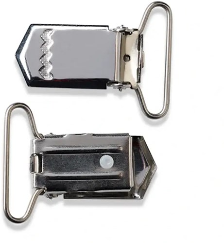 Prym Brace Clips 25 mm Silver-2